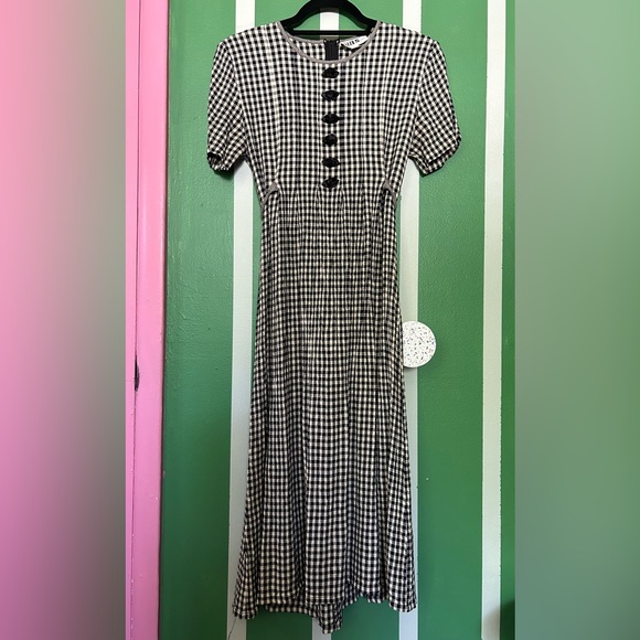Gingham midi - Picture 2 of 4